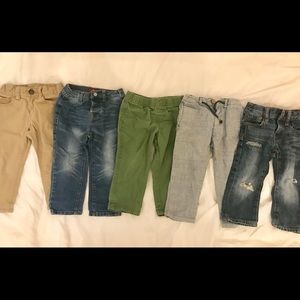 📍SOLD📍Lot of 5 Baby Boy Jeans